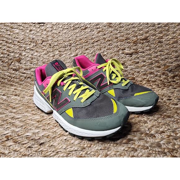 Figs New Balance 574S-Moss Green Pink Unisex Women’s 11 Men\'s 9.5 Athletic Shoes main image 9